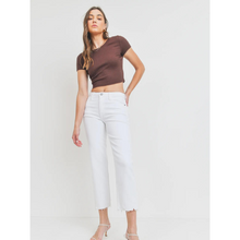 Load image into Gallery viewer, Vintage Straight White Denim
