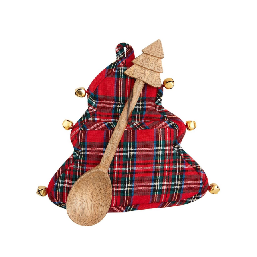 Plaid Pot Holder Set | Red