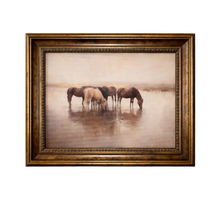 Load image into Gallery viewer, Framed Art | Horse Herd 5x7
