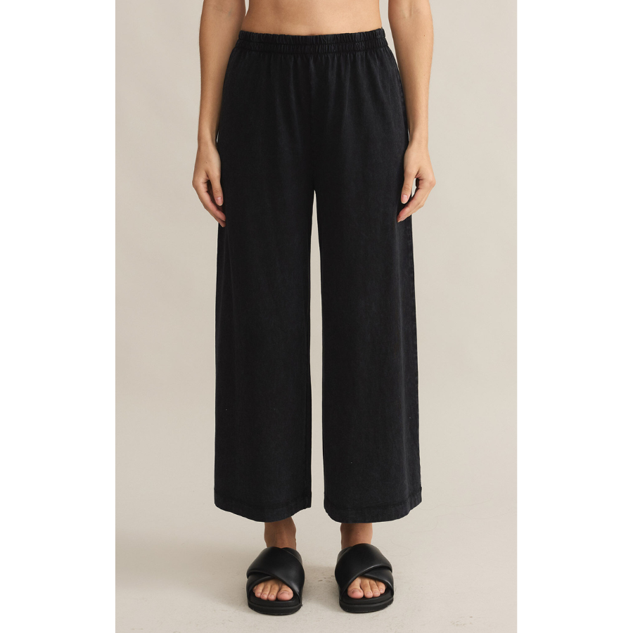 Scout Jersey Flare Pant | Black