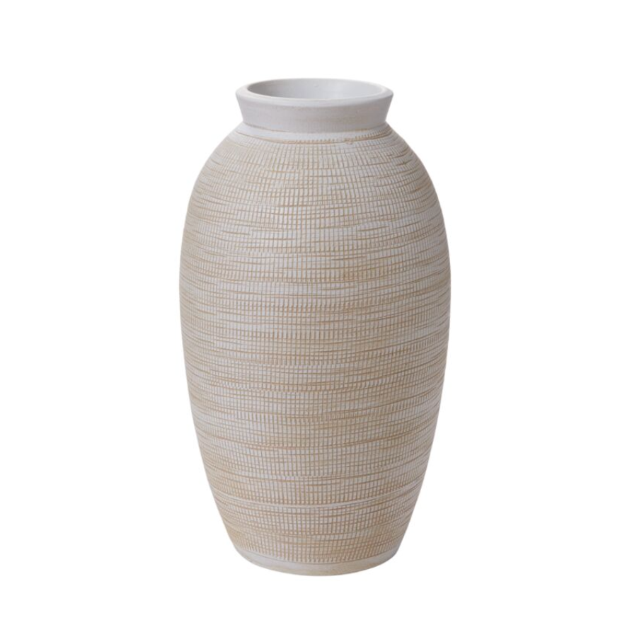 Stucco Vase | Oval