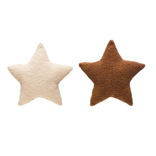 Load image into Gallery viewer, Sherpa Star Pillow | 2 Colors
