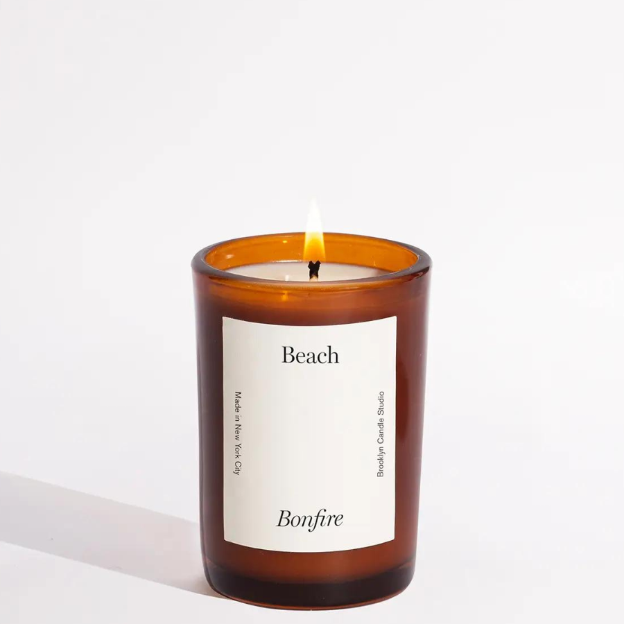 Beach Bonfire Fall Candle