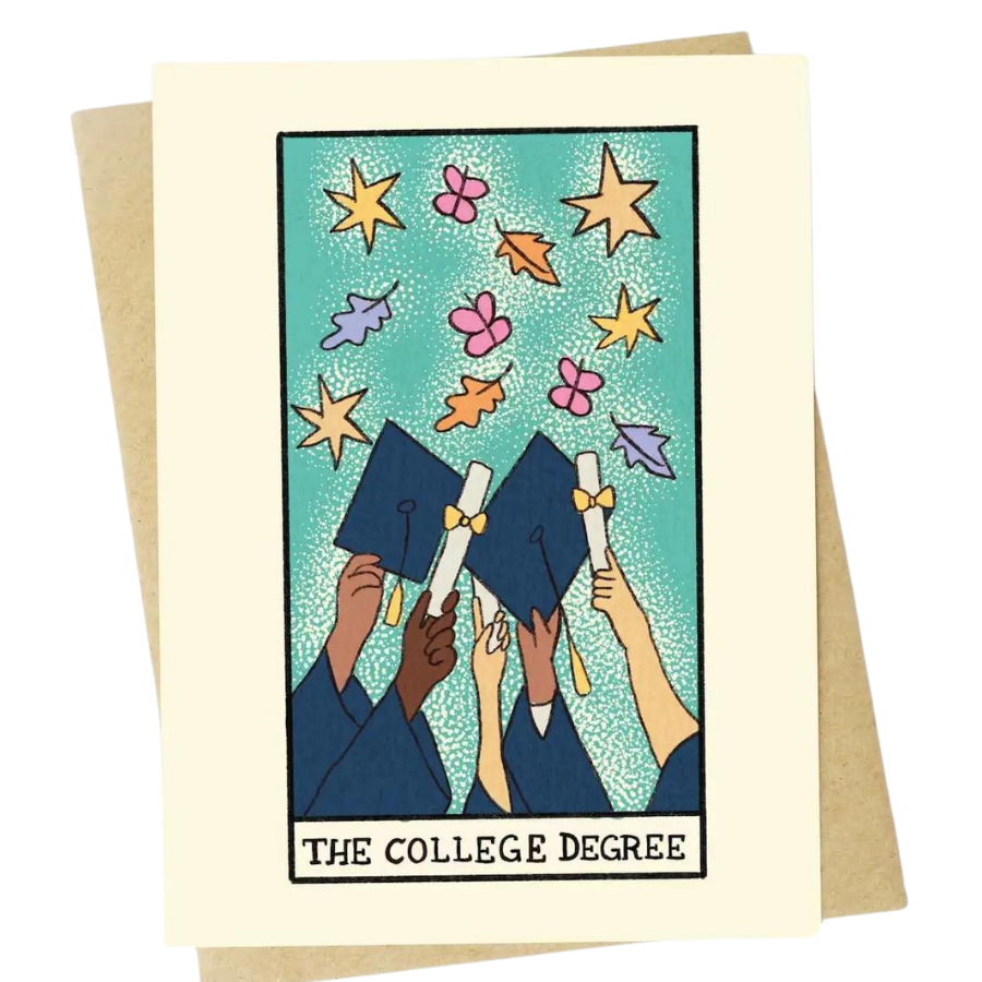 the College Degree" Graduation Card Simply Placed the College Degree" Graduation Card Simply Placed