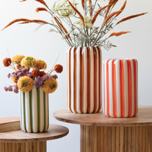Load image into Gallery viewer, Stripe Vase | 3 Sizes
