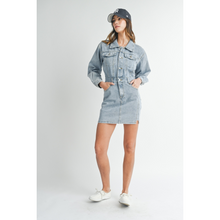 Load image into Gallery viewer, Denim Mini Dress
