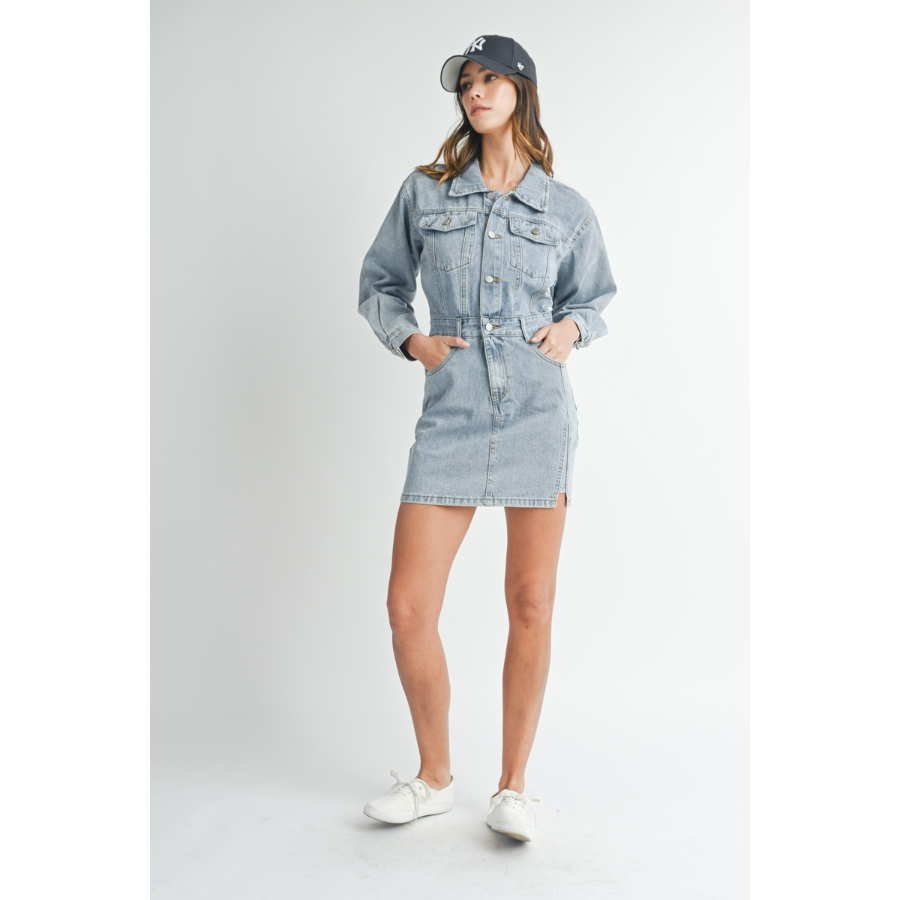 Denim Mini Dress