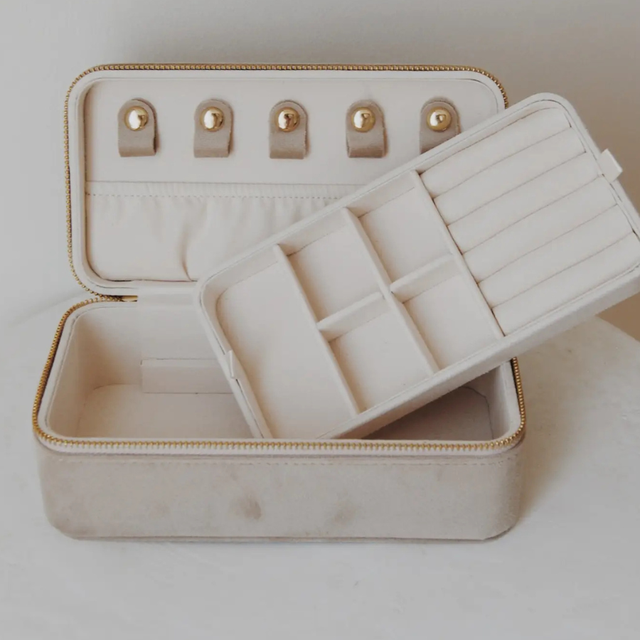 Decades Jewelry Box | Taupe