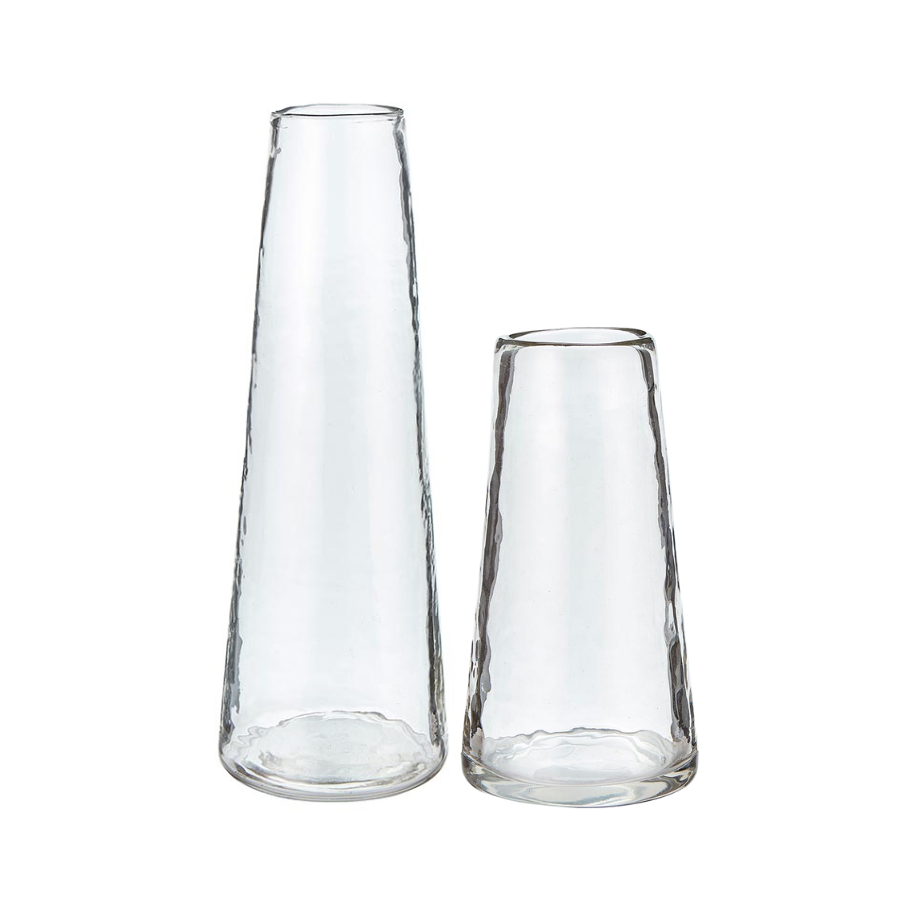 Hammered Glass Vase | 2 Sizes