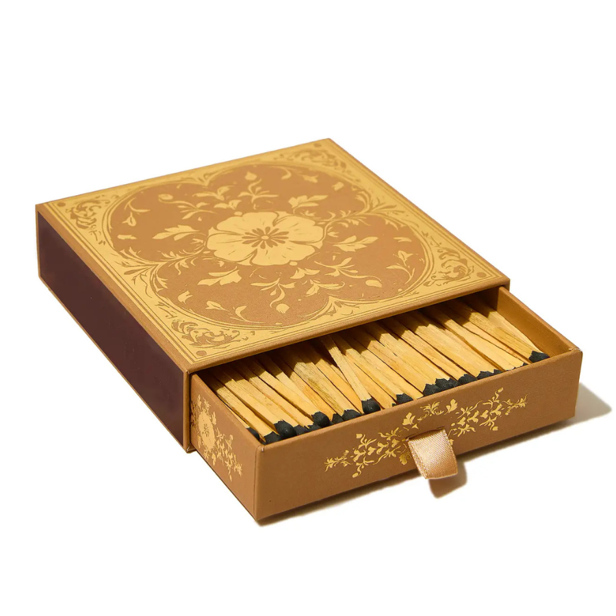 Amber Match Box