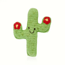 Load image into Gallery viewer, Crochet Rattle | Cactus
