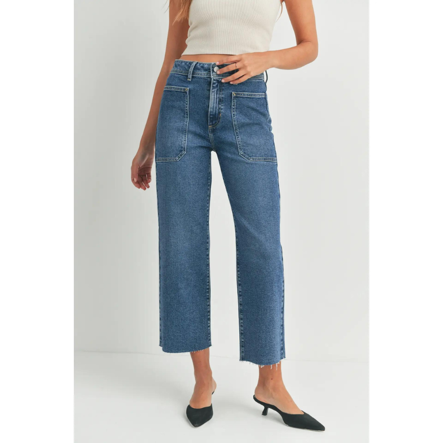 High Rise Utility Wide Leg | Medium