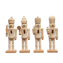 Load image into Gallery viewer, Mini Wood Nutcracker | 4 Styles
