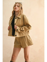 Load image into Gallery viewer, Pleated Suede Set | Shorts
