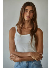 Load image into Gallery viewer, Cotton Ribbed Tank Top
