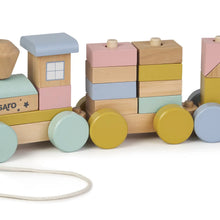 Load image into Gallery viewer, Wooden Train
