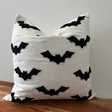 Load image into Gallery viewer, Hand Knit Bat Pillow Cover
