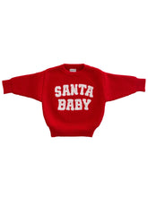Load image into Gallery viewer, Santa Baby Knit Sweater
