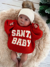 Load image into Gallery viewer, Santa Baby Knit Sweater
