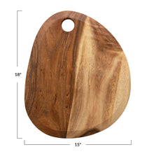 Load image into Gallery viewer, Suar Wood Cheese/Cutting Board
