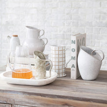 Load image into Gallery viewer, 60 oz. Ribbed Glass Pitcher
