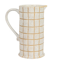 Load image into Gallery viewer, Grid Pattern Pitcher
