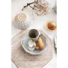 Load image into Gallery viewer, Embroidered Octagon Placemat
