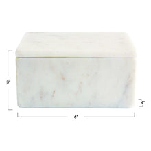 Load image into Gallery viewer, Marble Box w/ Lid
