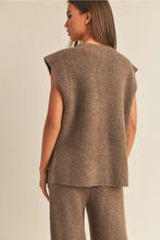 Load image into Gallery viewer, Katelyn Sweater Vest | Mocha
