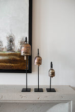Load image into Gallery viewer, Vintage Iron Bell Stands | Set of 3
