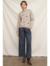 Load image into Gallery viewer, Flower Cloud Pullover Sweater
