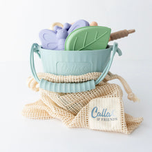 Load image into Gallery viewer, Peach Blossom Silicone Beach Toy Set
