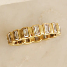 Load image into Gallery viewer, Baguette Eternity Band Ring
