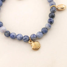 Load image into Gallery viewer, Shell Charm Bracelet | Wave
