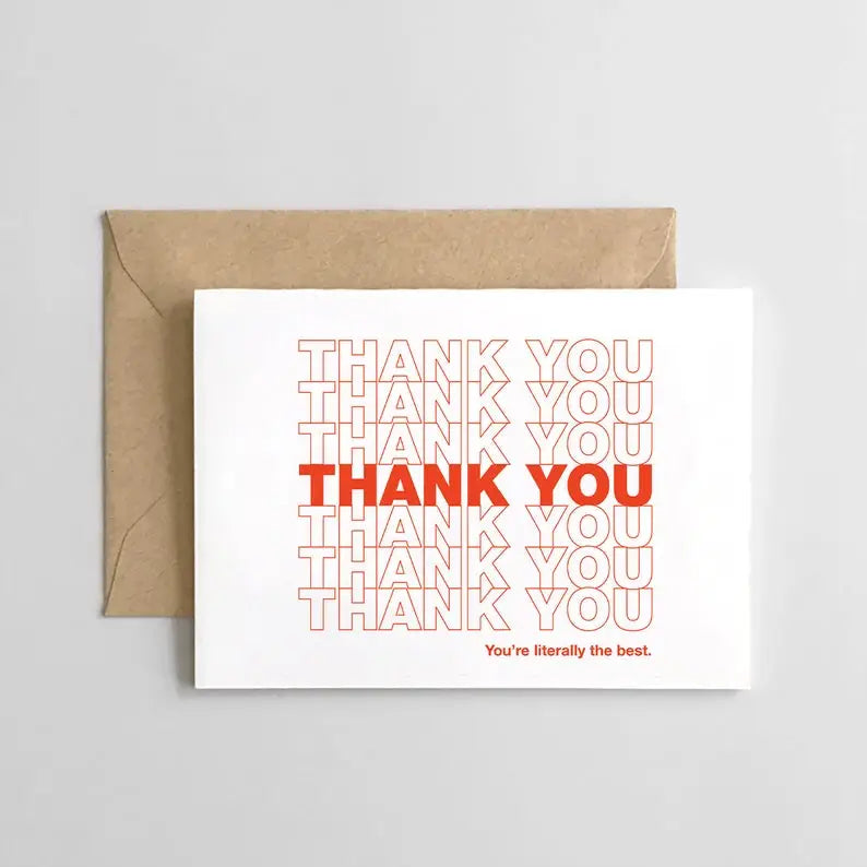 Thank You You’re Literally the Best | Set of 6 Cards
