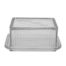 Load image into Gallery viewer, Pressed Glass Butter Dish
