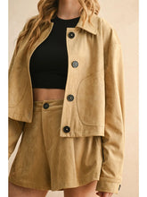 Load image into Gallery viewer, Pleated Suede Set | Jacket
