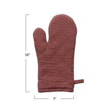Load image into Gallery viewer, Waffle Hot Mitt | Red
