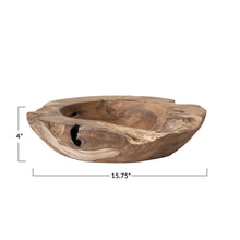 Load image into Gallery viewer, Teakwood Bowl
