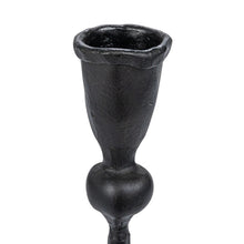 Load image into Gallery viewer, Hand-Forged Cast Iron Taper Holder | 3 Sizes
