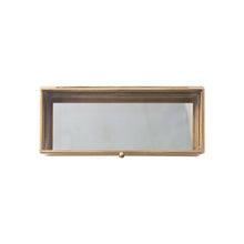 Load image into Gallery viewer, Decorative Mirrored Brass Box

