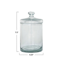 Load image into Gallery viewer, Glass Jar w/ Lid | 2 Sizes
