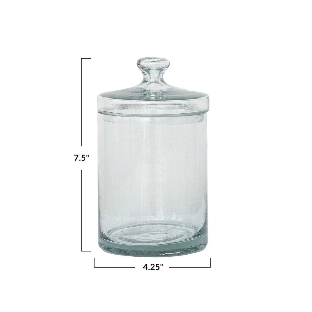 Glass Jar w/ Lid | 2 Sizes