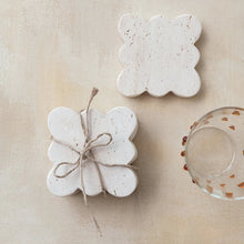 Load image into Gallery viewer, Travertine Coasters | Set of 4

