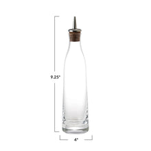 Load image into Gallery viewer, 8 oz. Glass Cruet
