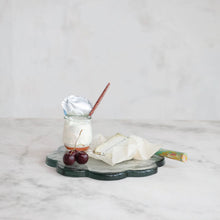 Load image into Gallery viewer, Pressed Glass Scalloped Serving Board
