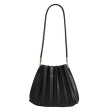 Load image into Gallery viewer, Carrie Vegan Leather Shoulder Bag | Black
