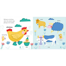 Load image into Gallery viewer, Soft To Touch Words Farm By Little Genius Books
