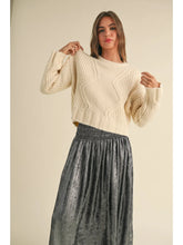 Load image into Gallery viewer, Cable Knitted Sweater
