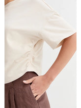 Load image into Gallery viewer, Suzy Ruched Top | Bone
